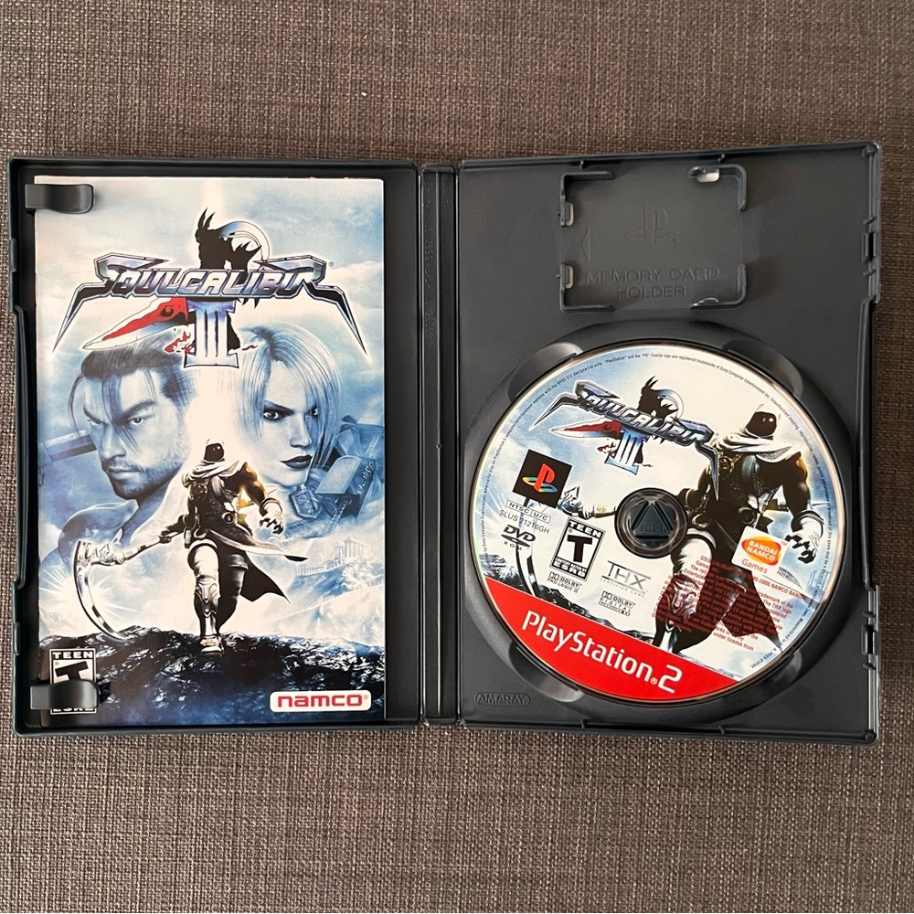 Soul Calibur III Sony‎ Playstation 2 PS2 Game Complete - Picture 3 of 3